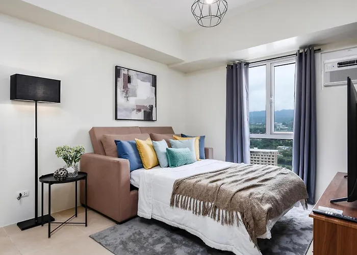 Furnished 1-bedroom In Avida Towers Riala, It Park With Fast Wifi, Netflix, Pool And Apartment
