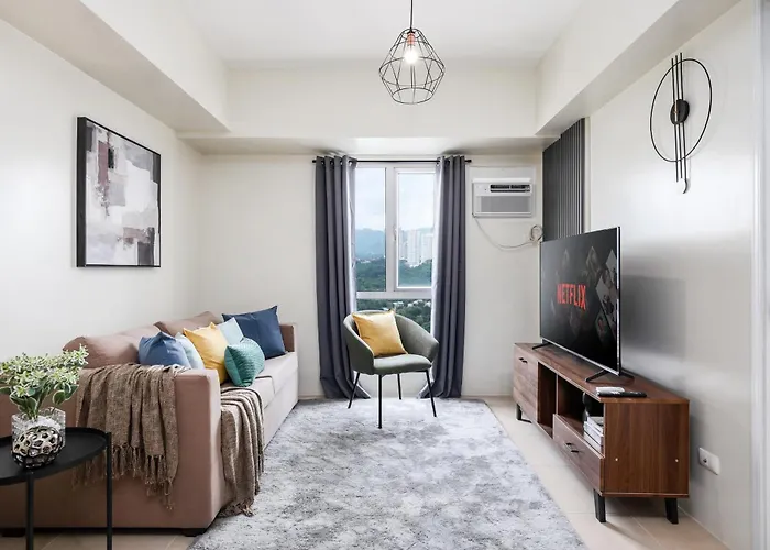 Furnished 1-bedroom In Avida Towers Riala, It Park With Fast Wifi, Netflix, Pool And