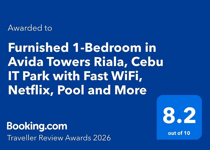 Furnished 1-bedroom In Avida Towers Riala, It Park With Fast Wifi, Netflix, Pool And *